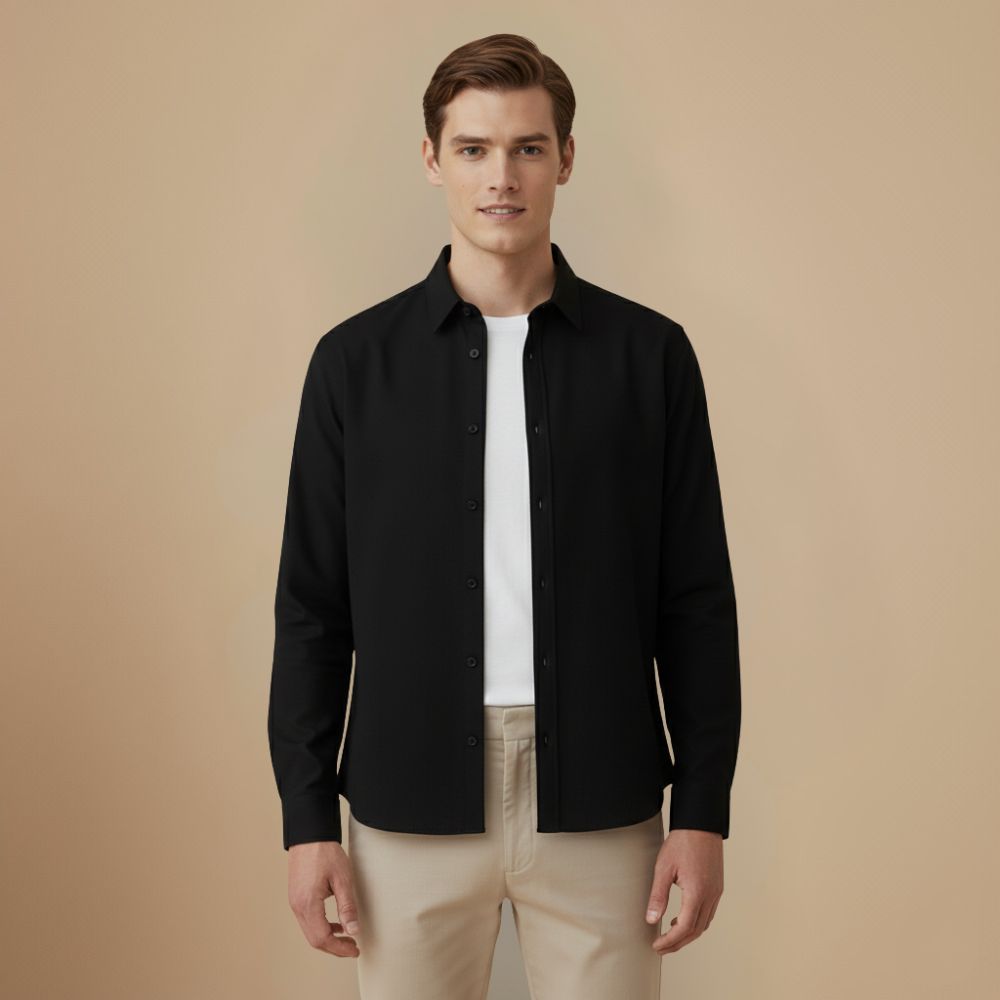 Men’s Linen Collar Shirt Fashion Grand