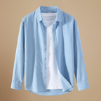 Men's vintage spring long-sleeve shirt