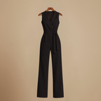 Women's Elegant Sleeveless Wrap Jumpsuit Fashion Grand