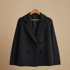 Women's Casual Blend Double-Breasted Blazer Fashion Grand