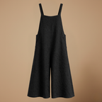 Women’s wide-leg jumpsuit with strap detail for casual wear Fashion Grand