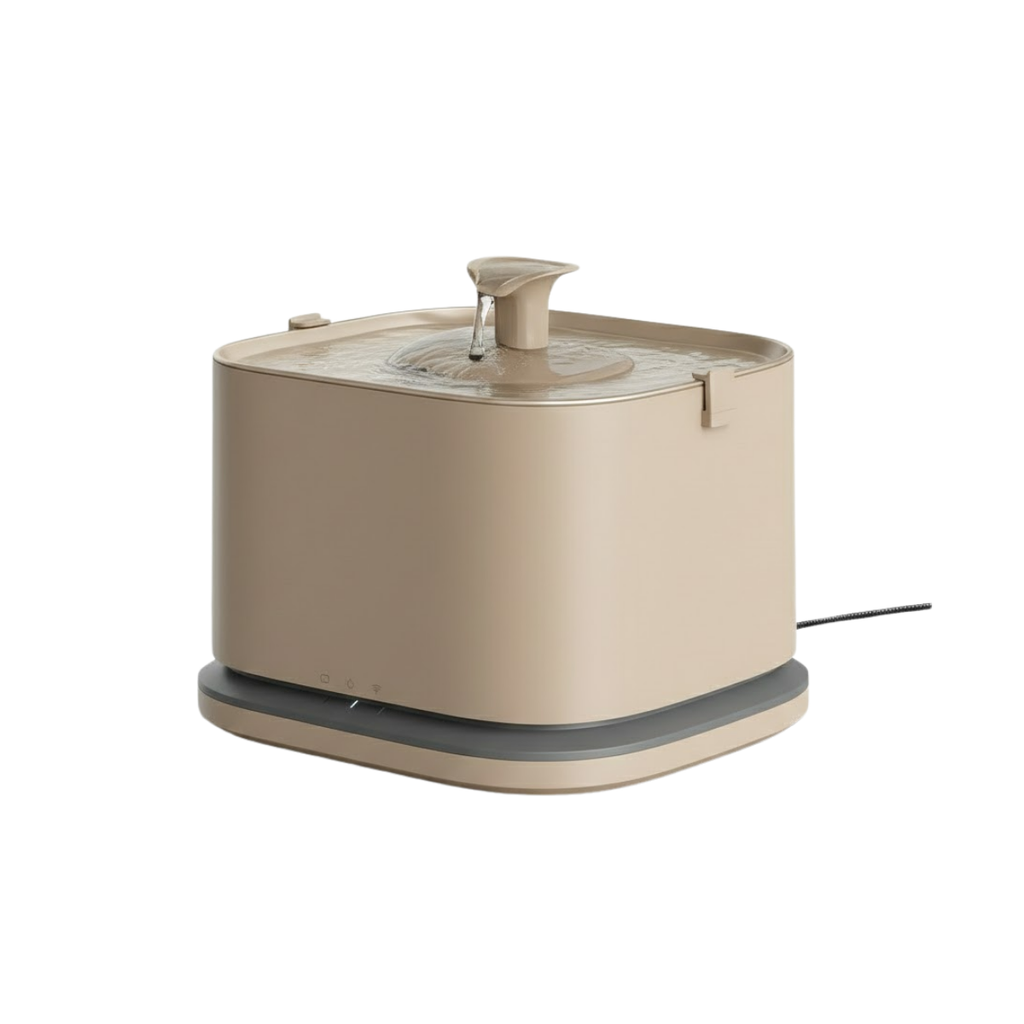 Stainless Steel Pet Water Fountain 3L, Automatic Water Dispenser